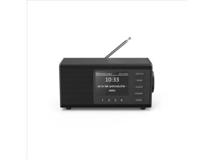 hama digitalni radio dr1000 fm dab dab cerne ien447814