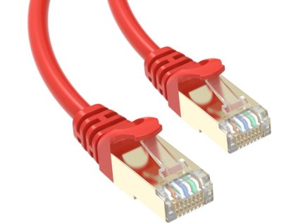 conexpro slim patch kabel stp cat6a 0 25m cerveny ien519501