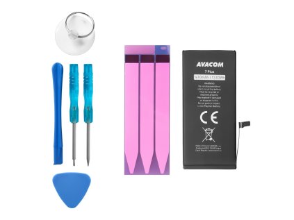 avacom baterie pro apple iphone 7 plus vysokokapacitni li ion 3 8v 3410mah nahrada 616 00249 ien427483