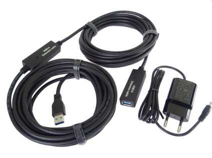 premiumcord usb 3 0 repeater a prodluzovaci kabel a m a f 10m ien366849