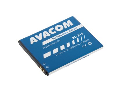 baterie do mobilu lenovo a536 li ion 3 7v 2000mah nahrada bl210 ien277692