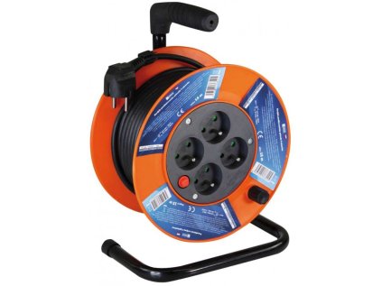 pvc prodluzovaci kabel buben 4 zasuvky 15m ien244448