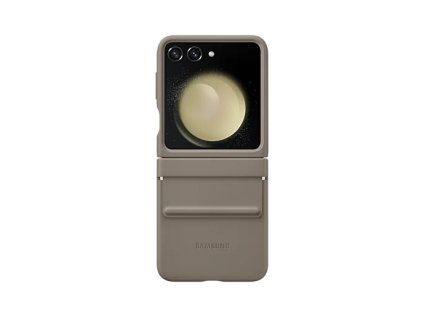 samsung zadni kryt z eko kuze pro galaxy z flip5 etoupe ien495350