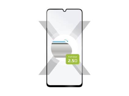 ochranne tvrzene sklo fixed full cover pro samsung galaxy a25 5g lepeni pres cely displej cerne ien514643