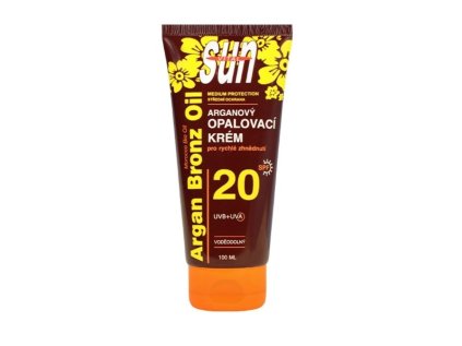 sun vital opalovaci krem s bio arganovym olejem spf 20 ien489927