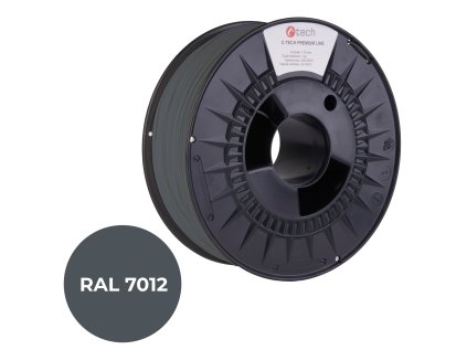 tiskova struna filament c tech premium line asa cedicova seda ral7012 1 75mm 1kg ien444481