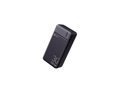 Powerbanka C-tech 30000mAh, Li-Pol, 20W, USB-C/USB-A/micro USB