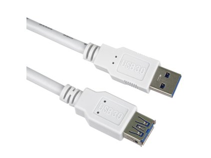 premiumcord prodluzovaci kabel usb 3 0 super speed 5gbps a a mf 9pin 0 5m bila ien385102