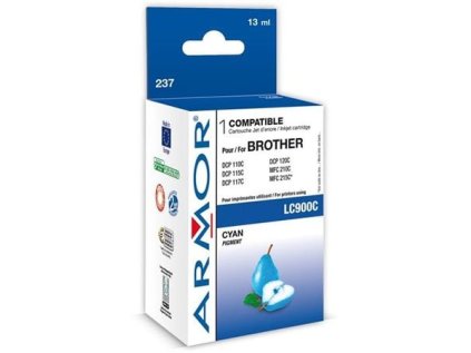ARMOR cartridge pro BROTHER DCP-110/115 Cyan (LC-900C) - alternativní