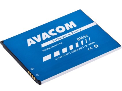 avacom baterie do mobilu xiaomi redmi note li ion 3 8v 3200mah nahrada bm42 ien387561