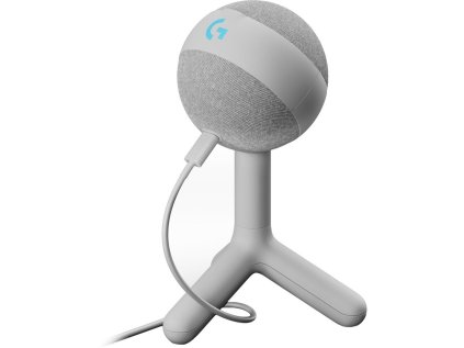 Logitech YETI ORB - herní mikrofon USB N/A, bílá