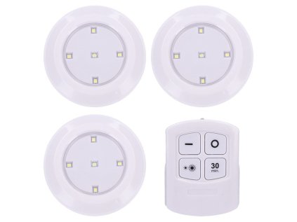 solight led svetelka s dalkovym ovladanim 3x 50lm casovac bateriove napajeni ien473166