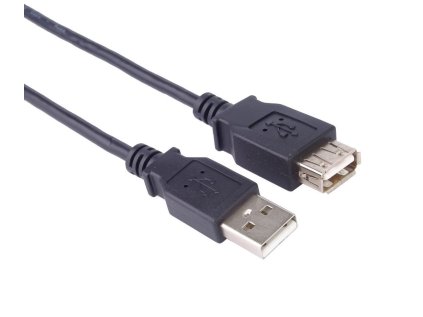 premiumcord usb 2 0 kabel prodluzovaci a a 2m cerna ien85791