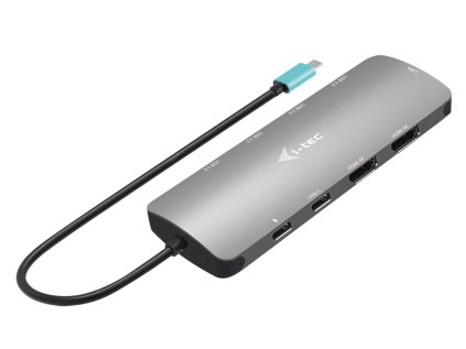 i tec usb c metal nano 2x hdmi docking station pd 100w ien508494