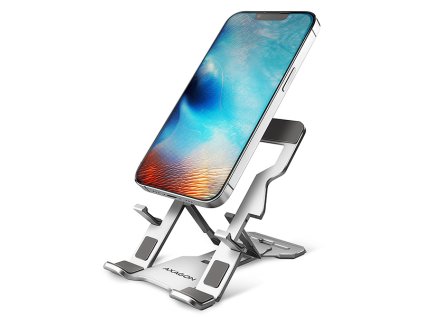 axagon stnd m hlinikovy stojan pro telefony a tablety 4 10 5 5 nastavitelnych uhlu ien426770