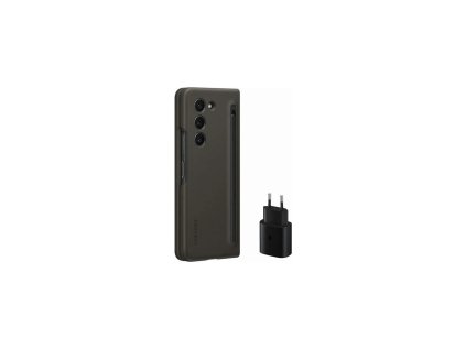 samsung sada ochranneho pouzdra s dotykovym perem a 25w napajeci adapter pro galaxy z fold5 black ien495373