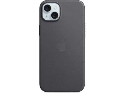 apple iphone 15 plus finewoven case s magsafe black ien502021