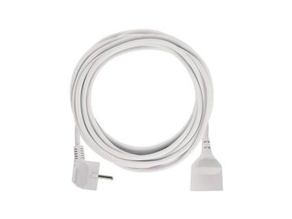 prodluzovaci kabel 7 m 1 zasuvka bily pvc 1 5 mm2 ig481671