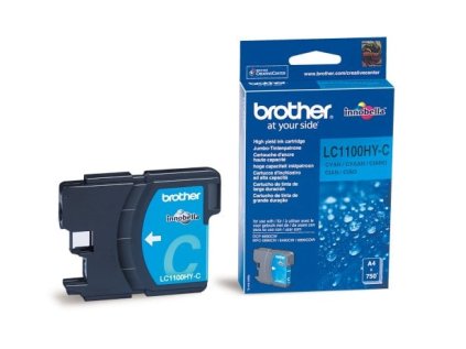 Brother inkoust LC-1100HY-C, cyan (750 stran) - originální