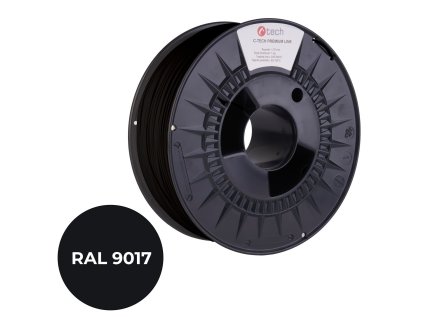 tiskova struna filament c tech premium line pa6 dopravni cerna ral9017 1 75mm 1kg ien443525