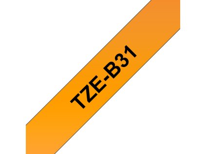 brother tz b31 signalni oranzova cerna 1ks ien57591