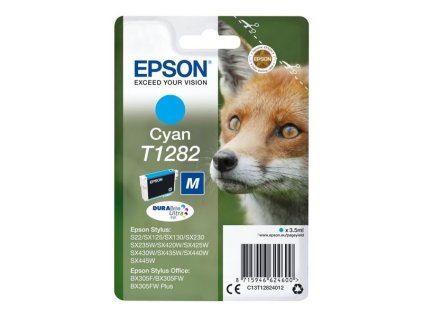 epson t1282 cyan 3 5ml pro stylus s22 sx125 sx130 420w 425w stylus office bx305f originalni ien271776