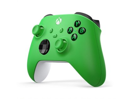 microsoft bezdratovy ovladac pro xbox velocity green ien481113