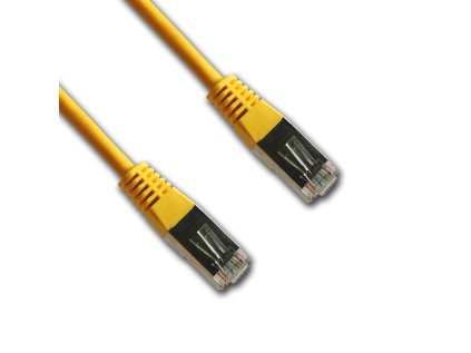 datacom patch cord ftp cat5e 1m zluty ien148310