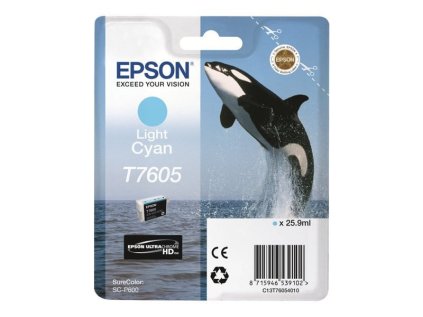 epson t7605 light cyan svetle azurova originalni ien337547