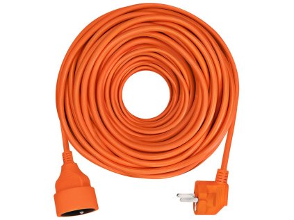 solight prodluzovaci privod spojka 1 zasuvka 20m 3 x 1 5mm2 oranzova ien473337