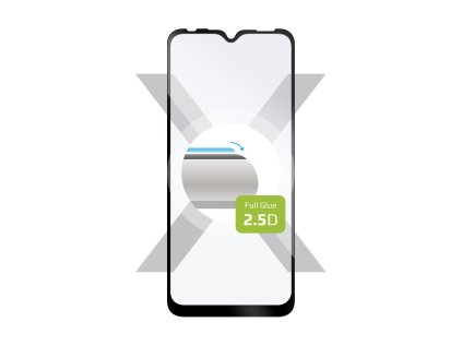 ochranne tvrzene sklo fixed full cover pro infinix smart 6 lepeni pres cely displej cerne ien480765