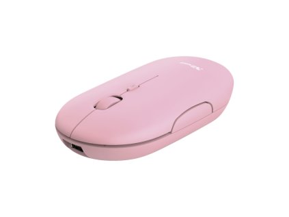 trust puck rechargeable bluetooth wireless mouse ruzova ien376312