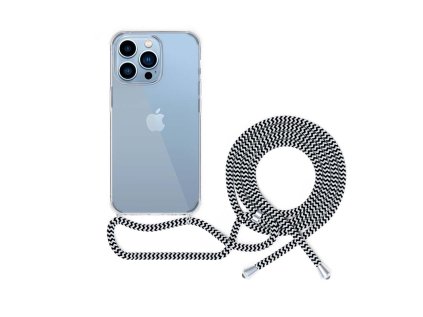 epico transparentni kryt se snurkou pro iphone 13 pro max cerno bila ien491682