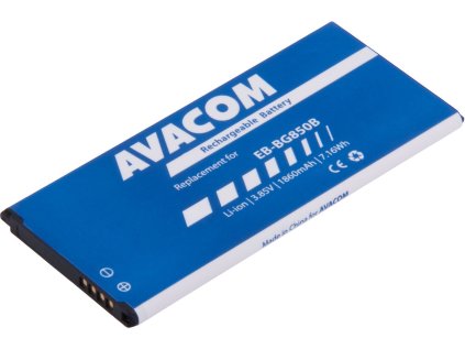 avacom baterie do mobilu samsung g850 galaxy alpha li ion 3 85v 1860mah nahrada eb bg850bbe ien387088