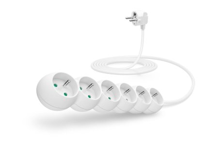 connect it prodluzovaci kabel 230 v 6 zasuvek 3m bez vypinace bily ien336006