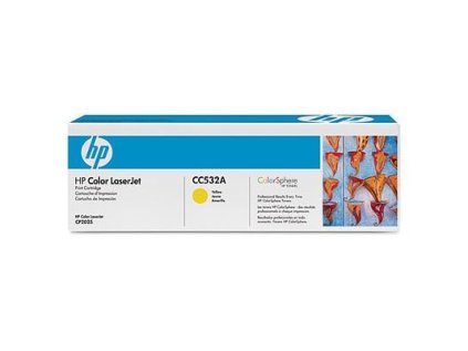 hp cc532a yellow ien77422
