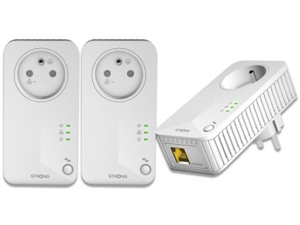 strong sada 3x adapteru powerline 600 tri fr bila ien478102