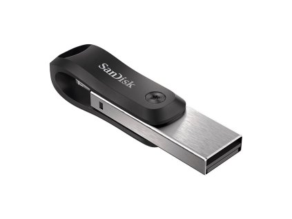SanDisk iXpand Flash Drive Go 256GB, USB-A + Lightning