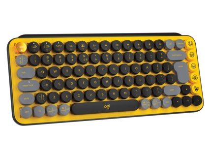 logitech pop klavesnice cerno zlata ien395110