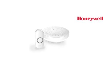 honeywell home dcr313n bezdratovy zvonek 150 m 6 melodii bily design tlacitko ien504555