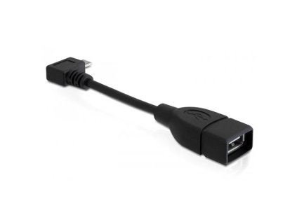 delock adapter usb microusb samec pravouhly usb 2 0 samice otg 11cm 83104 ien142811