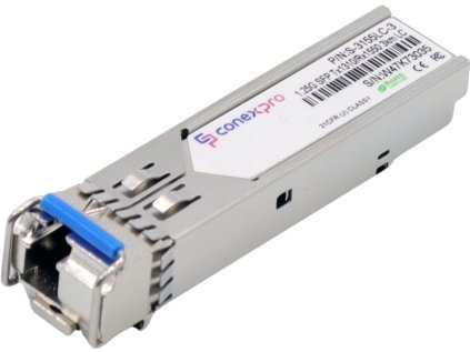 conexpro 1 25g sfp opticky modul wdm bidi sm tx1310 rx1550nm 3km 1x lc ddm ien519563