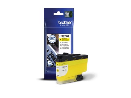brother inkoust lc 3239xly zluty 5000 stran originalni ien328016