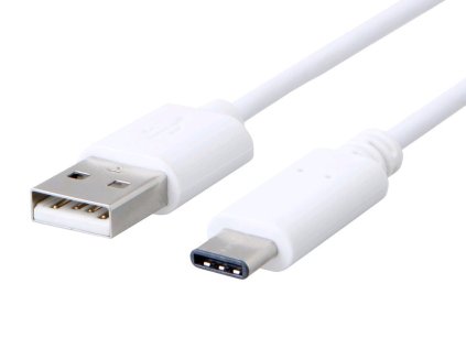 c tech usb 2 0 am na usb c kabel am cm 2m bily ien420143