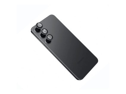 Ochranná skla čoček fotoaparátů FIXED Camera Glass pro Samsung Galaxy S24+, černá