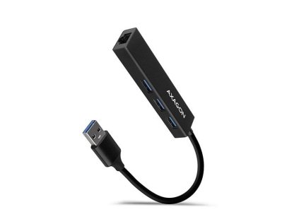axagon hma gl3a usb 3 2 gen 1 hub porty 3x usb a gigabit ethernet ien372765