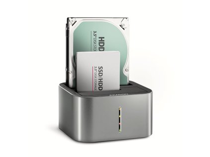 axagon adsa dc usb c 5gbps 2x sata 6g 2 5 3 5 ssd hdd clone dual dokovaci stanice ien505550