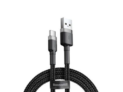 baseus cafule kabel usb c 3a 1m sedo cerny ien523387