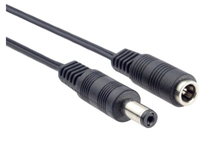 PremiumCord Prodlužovací kabel napájecího konektoru 5,5/2,1mm, délka: 3m