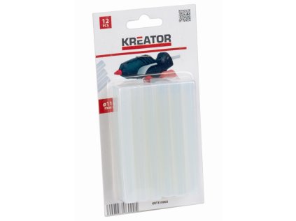 Kreator KRT310003 - Tavné tyčinky 11mm 12ks